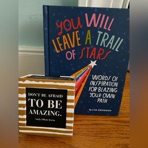 inspirational book & cards